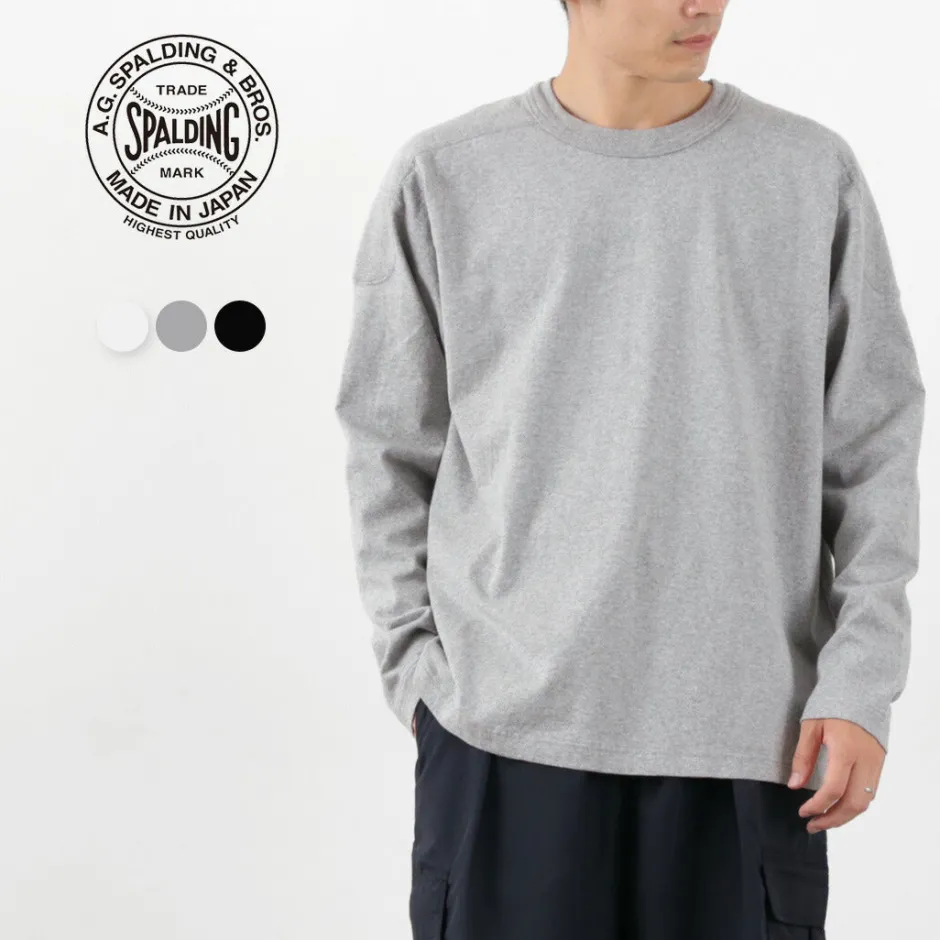 T-Shirts^A.G.SPALDING&BROS / 14/Jersey Long Sleeve Football T-Shirt