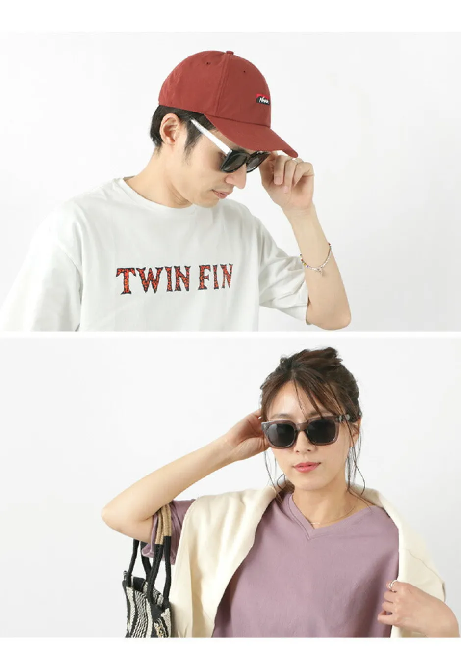 Other Goods^A.KJAERBEDE / NANCY wide frame sunglasses