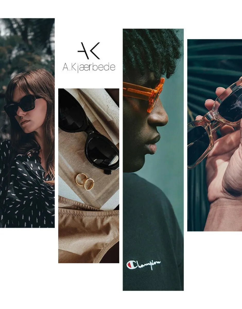 Other Goods^A.KJAERBEDE / NANCY wide frame sunglasses