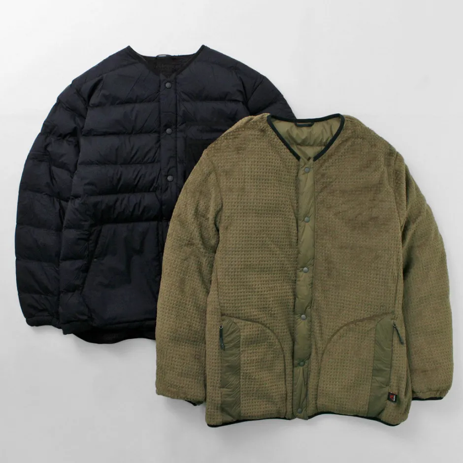 Down Wear^ALLIED FEATHER + DOWN / Reversible Down Cardigan