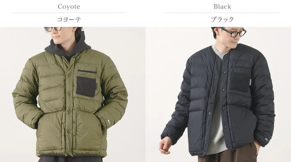 Down Wear^ALLIED FEATHER + DOWN / Reversible Down Cardigan