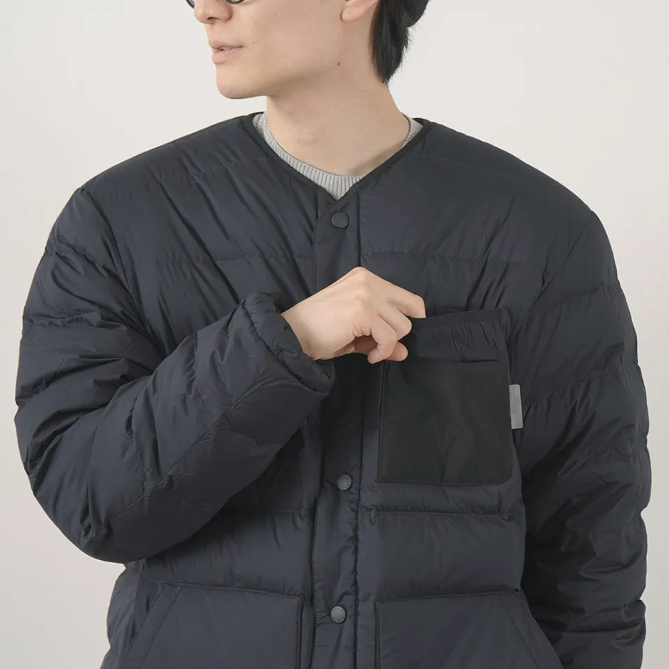 Down Wear^ALLIED FEATHER + DOWN / Reversible Down Cardigan