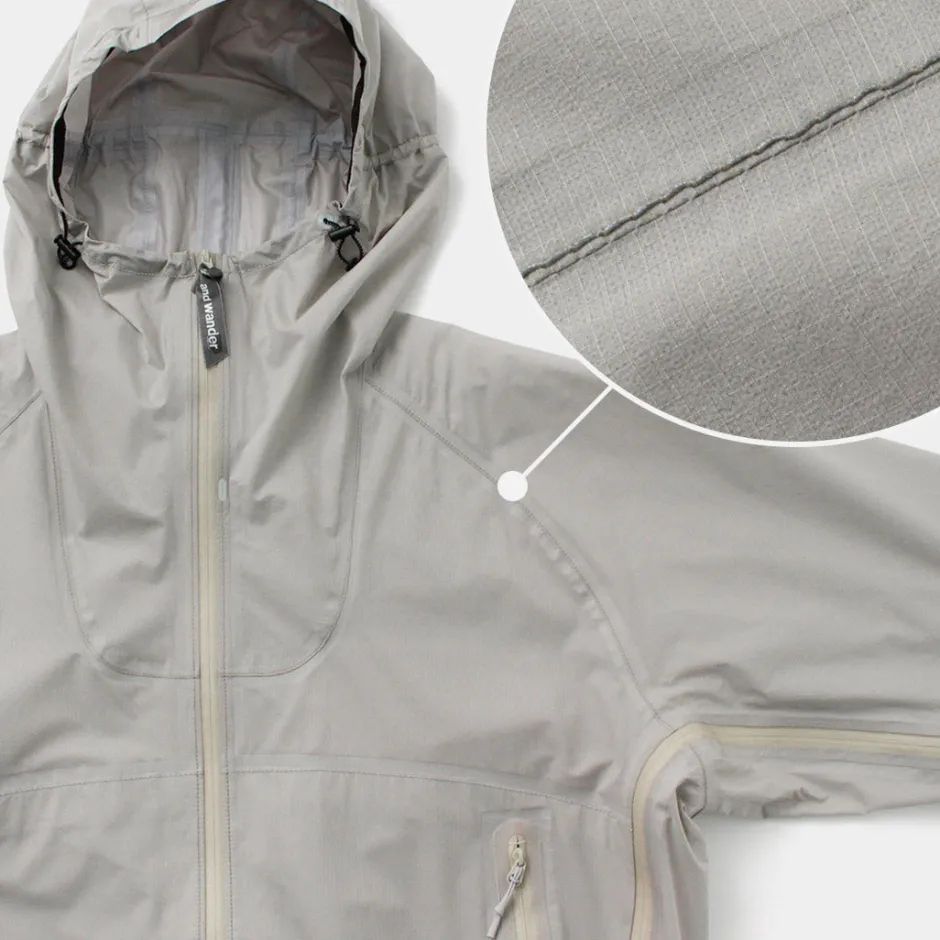 Jackets^AND WANDER / 3 Layer Ultralight Rain Jacket