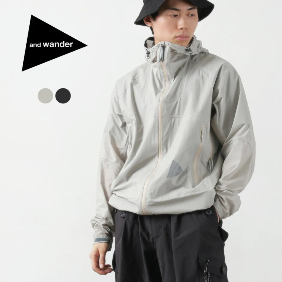 Jackets^AND WANDER / 3 Layer Ultralight Rain Jacket