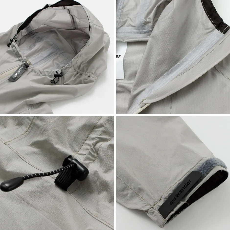 Jackets^AND WANDER / 3 Layer Ultralight Rain Jacket