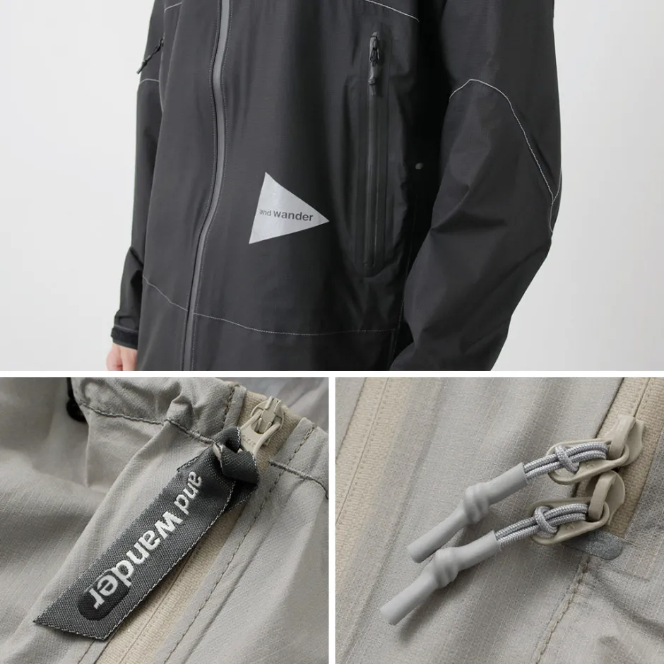 Jackets^AND WANDER / 3 Layer Ultralight Rain Jacket