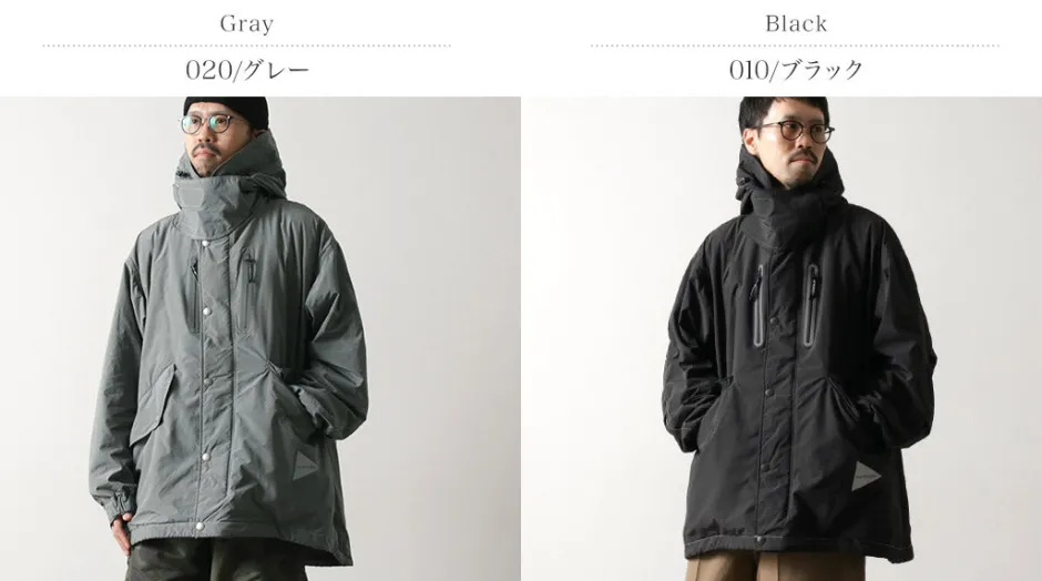 Jackets^AND WANDER / Fishtail Octa Coat