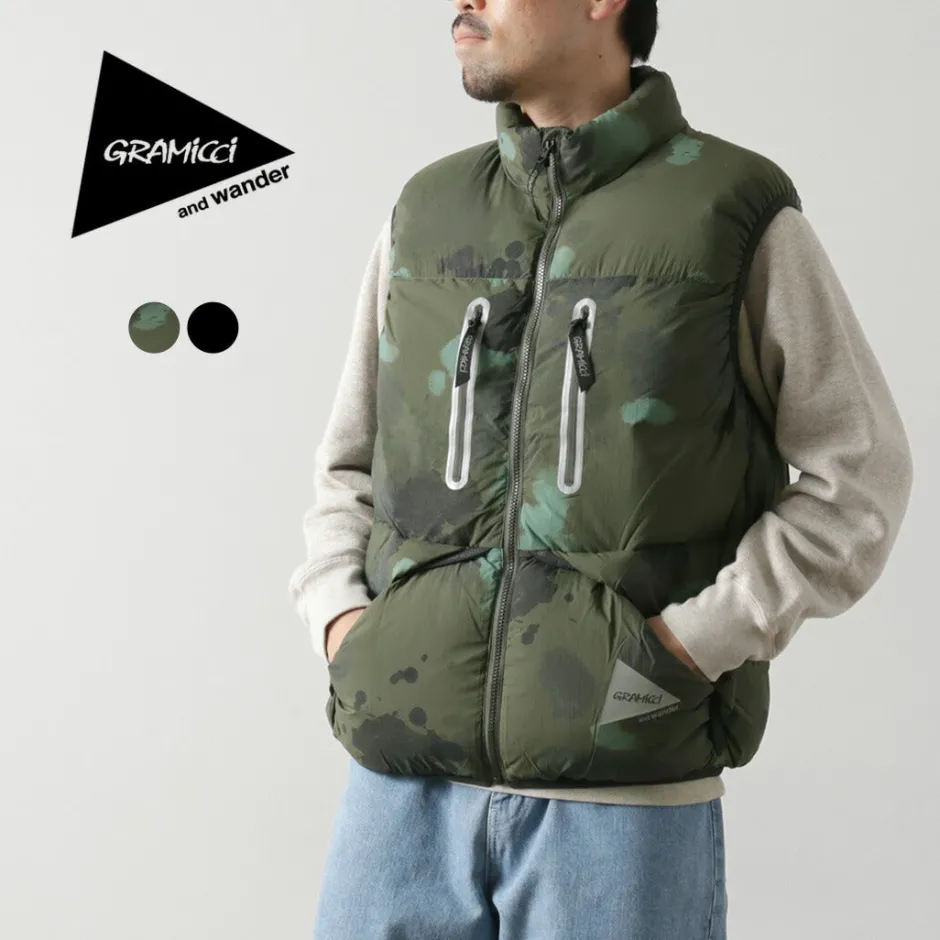 Vests^AND WANDER / Gramicci Down Vest