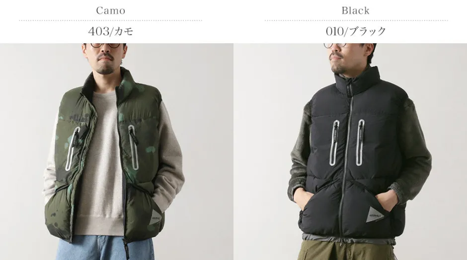 Vests^AND WANDER / Gramicci Down Vest