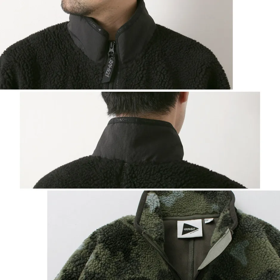 Jackets^AND WANDER / Gramicci Jacquard Tape Fleece Jacket
