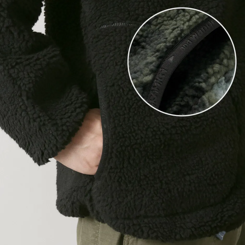 Jackets^AND WANDER / Gramicci Jacquard Tape Fleece Jacket