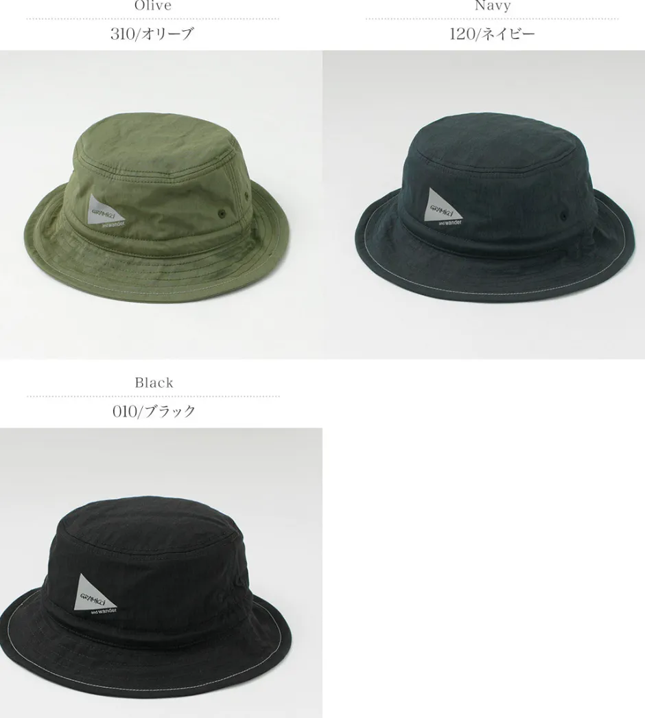 Hats^AND WANDER / Gramicci Nylon Cotton Hat