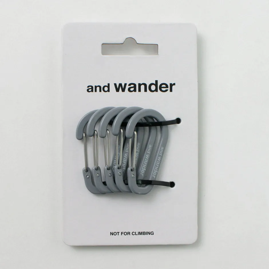 Other Goods^AND WANDER / Mini carabiner set