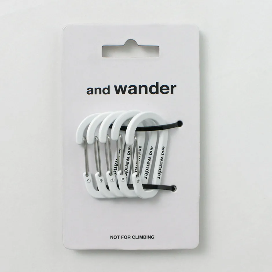 Other Goods^AND WANDER / Mini carabiner set