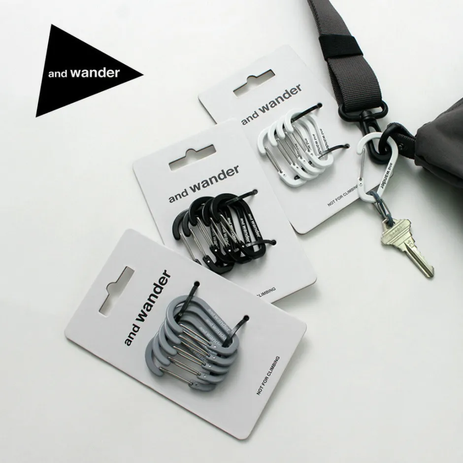 Other Goods^AND WANDER / Mini carabiner set