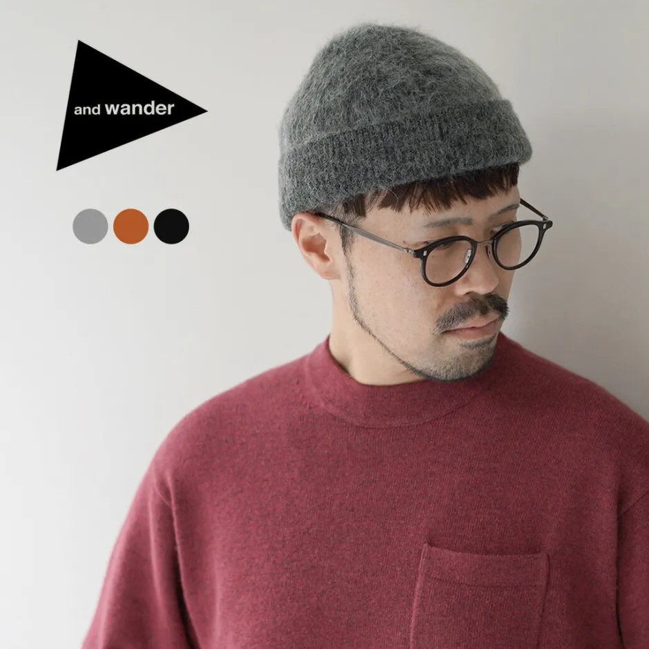 Hats^AND WANDER / Mohair Wool Knit Cap