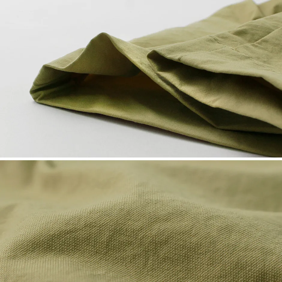 Work Pants & Chinos^AND WANDER / Nylon Chino Tucked Tapered Pants