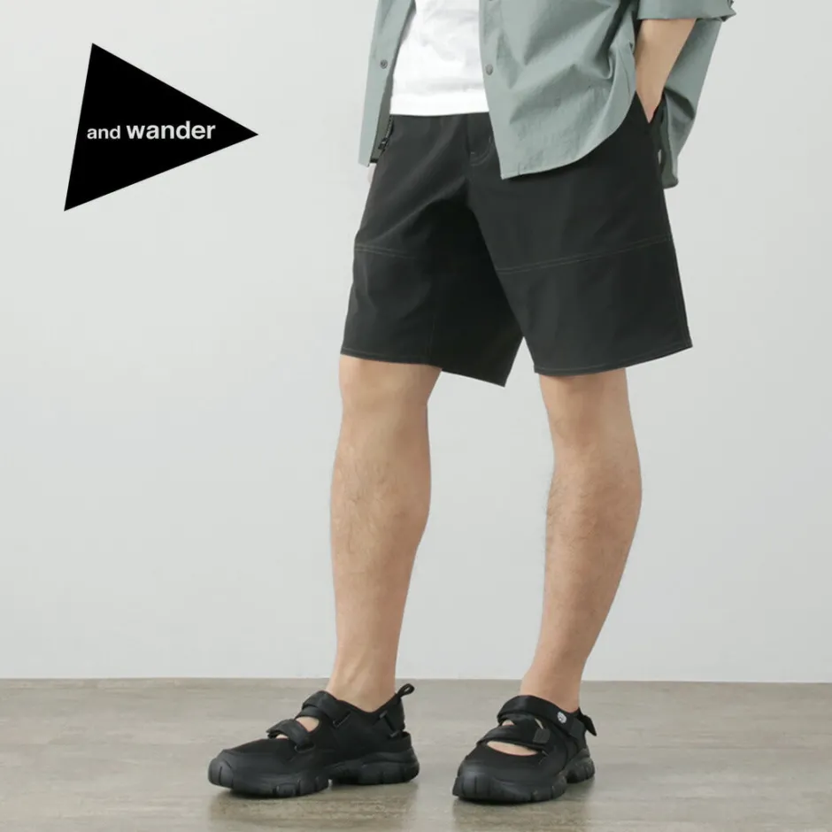Shorts^AND WANDER / Wave Shorts black