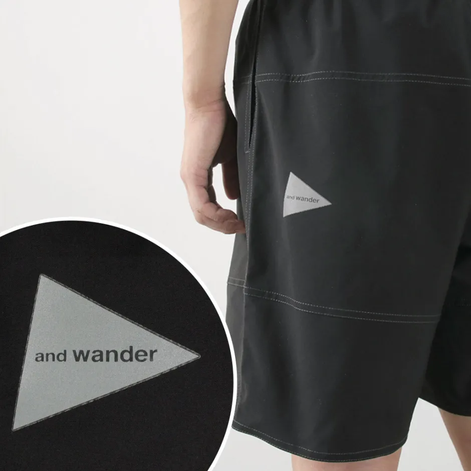 Shorts^AND WANDER / Wave Shorts black
