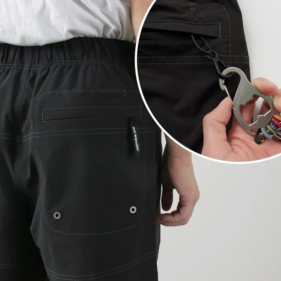 Shorts^AND WANDER / Wave Shorts black