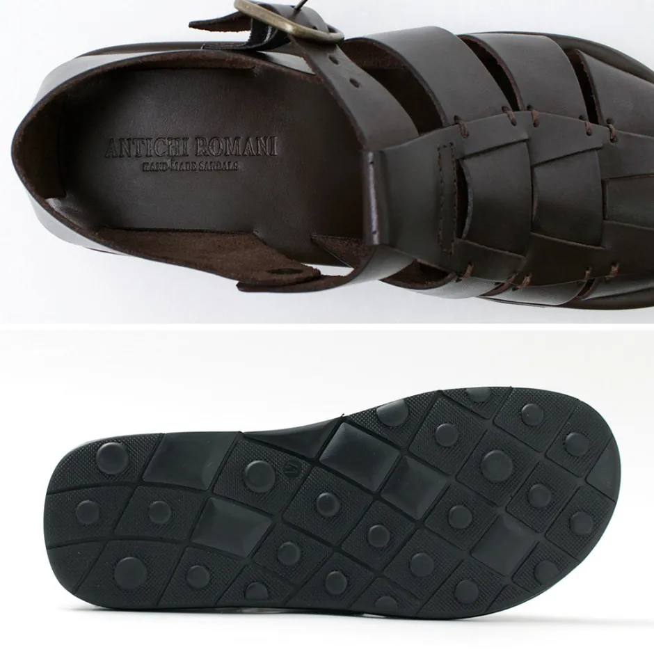 Sandals^ANTICHI ROMANI / Leather Gurkha sandals
