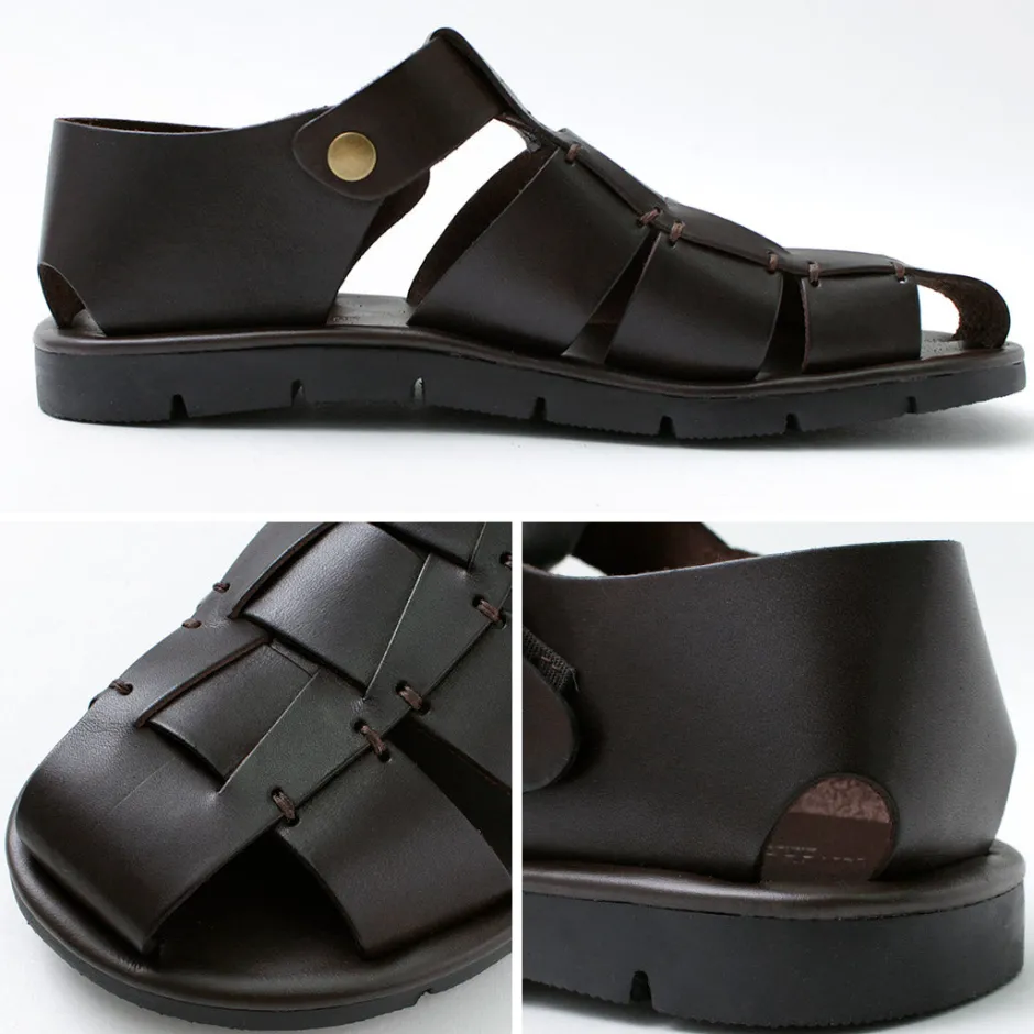 Sandals^ANTICHI ROMANI / Leather Gurkha sandals