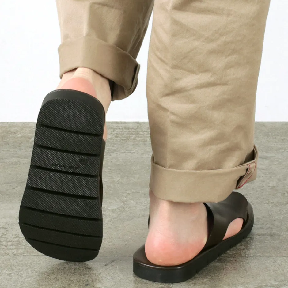 Sandals^ANTICHI ROMANI / Leather slide sandal
