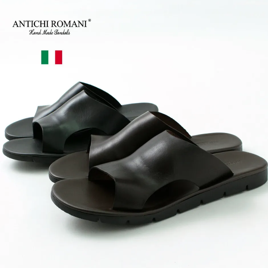 Sandals^ANTICHI ROMANI / Leather slide sandal