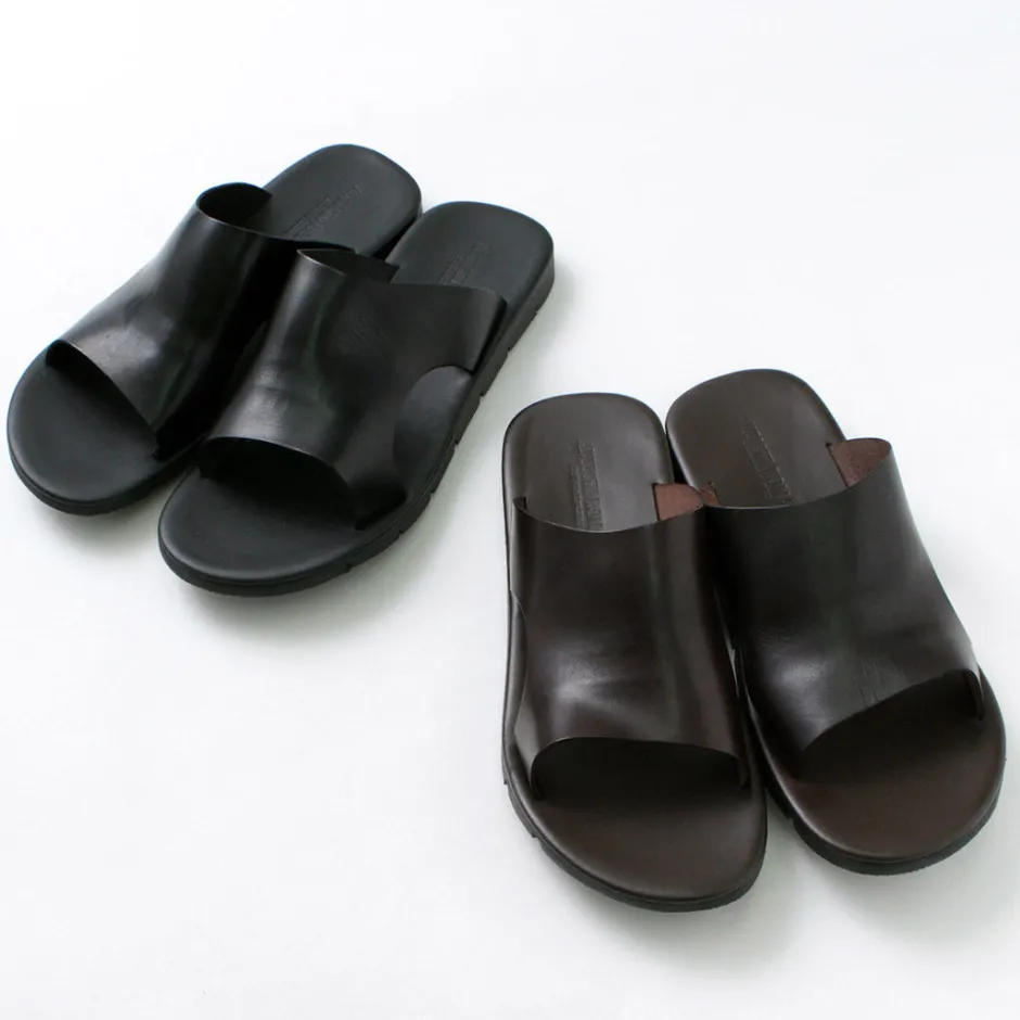 Sandals^ANTICHI ROMANI / Leather slide sandal