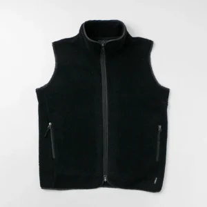 Jackets^AXESQUIN / Wool Boa Vest black