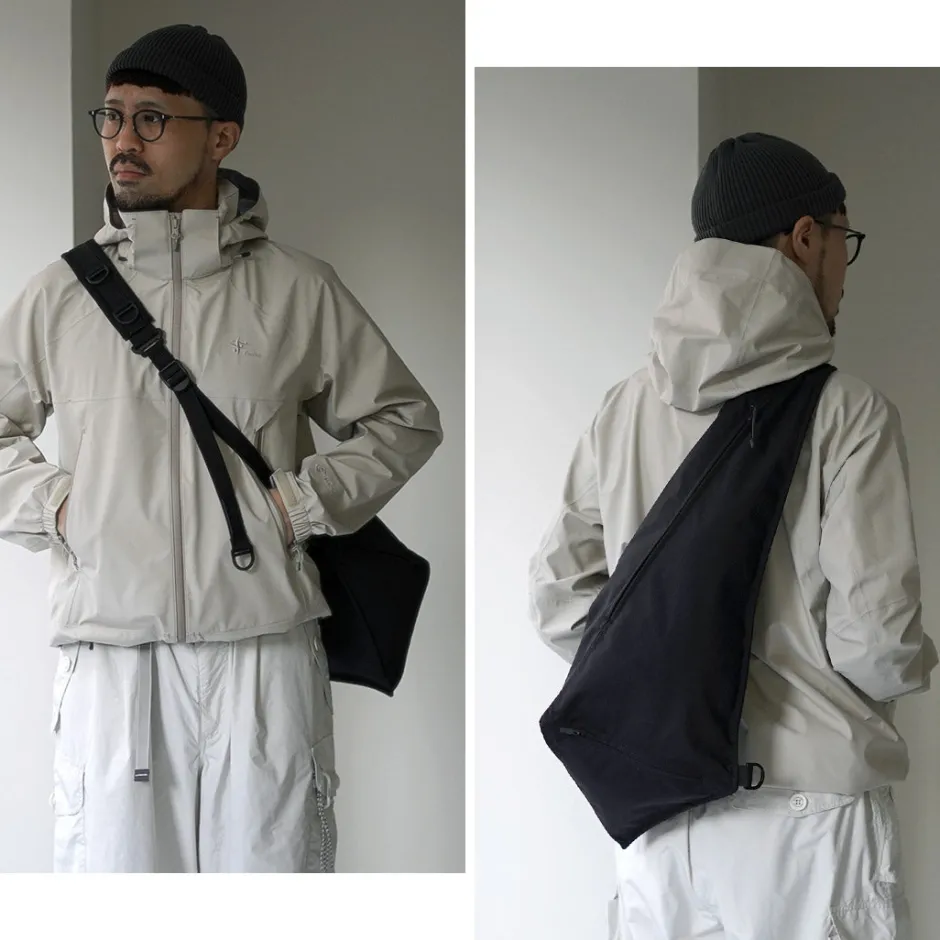 Shoulder Bags^BAICYCLON BY BAGJACK / BCL-73 Triangle One Strap Bag black