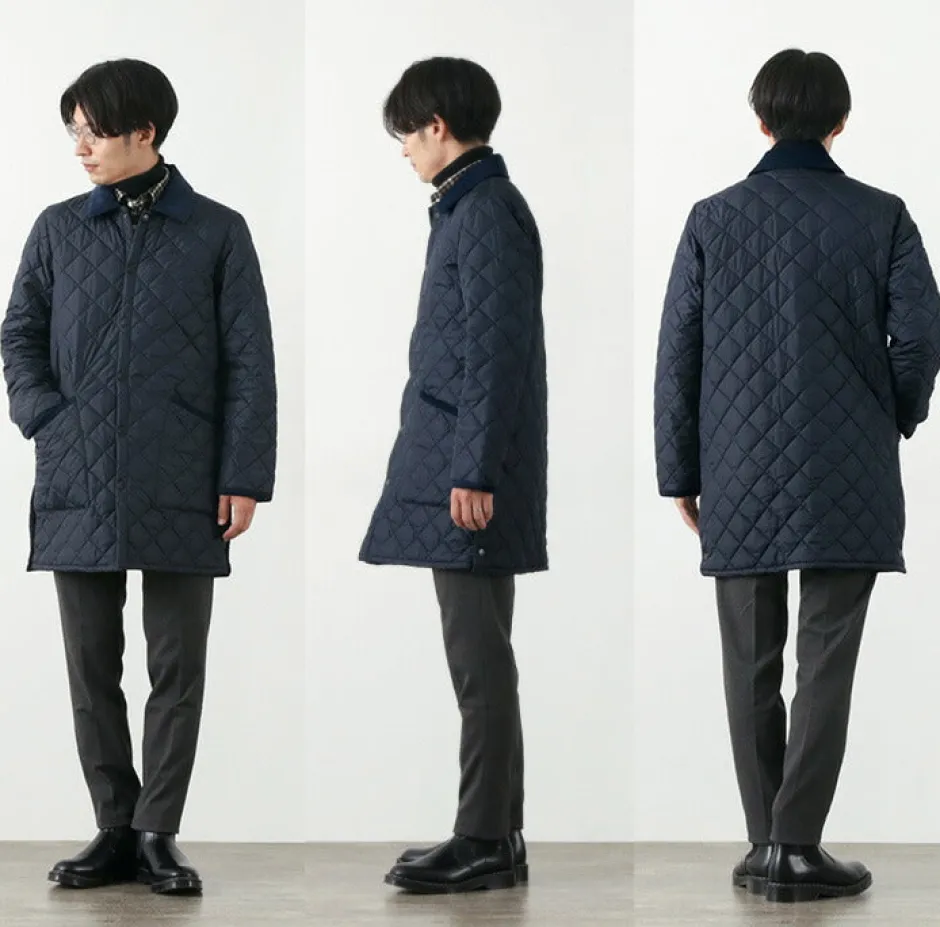 Jackets^BARBOUR / Ritzdale long nylon quilted jacket