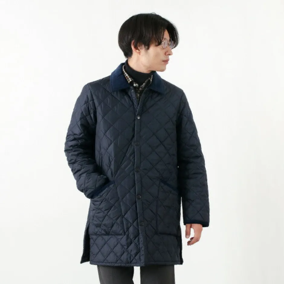 Jackets^BARBOUR / Ritzdale long nylon quilted jacket