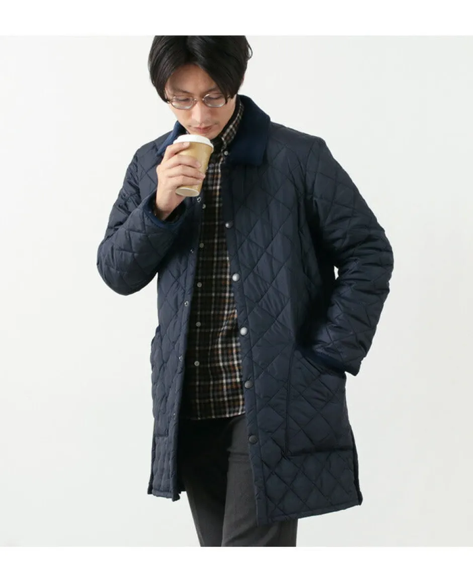Jackets^BARBOUR / Ritzdale long nylon quilted jacket