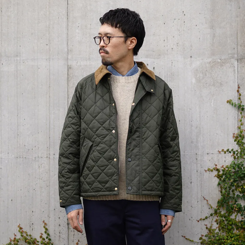 Jackets^BARBOUR / 130th Anniversary Quilted Transport Jacket green