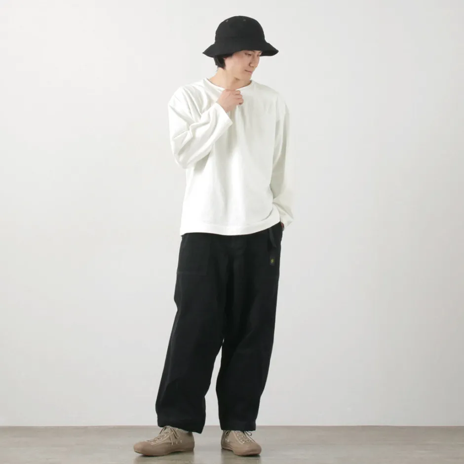 T-Shirts^BARNS / Big Cozun knitiing Concho Long Sleeve T-Shirt