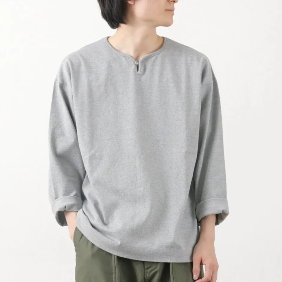 T-Shirts^BARNS / Big Cozun knitiing Concho Long Sleeve T-Shirt