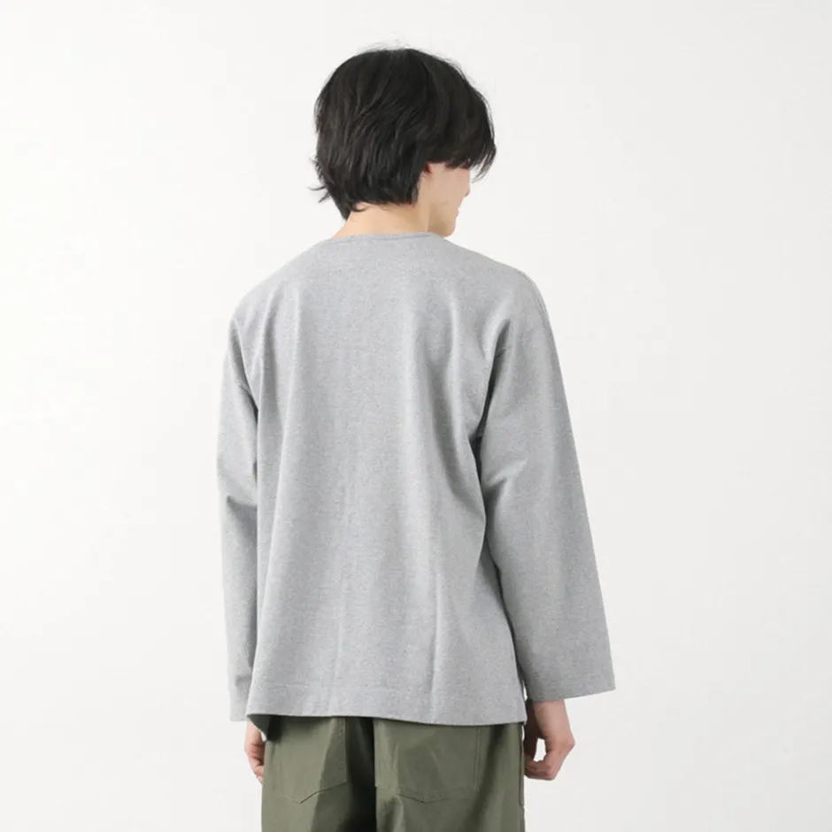 T-Shirts^BARNS / Big Cozun knitiing Concho Long Sleeve T-Shirt