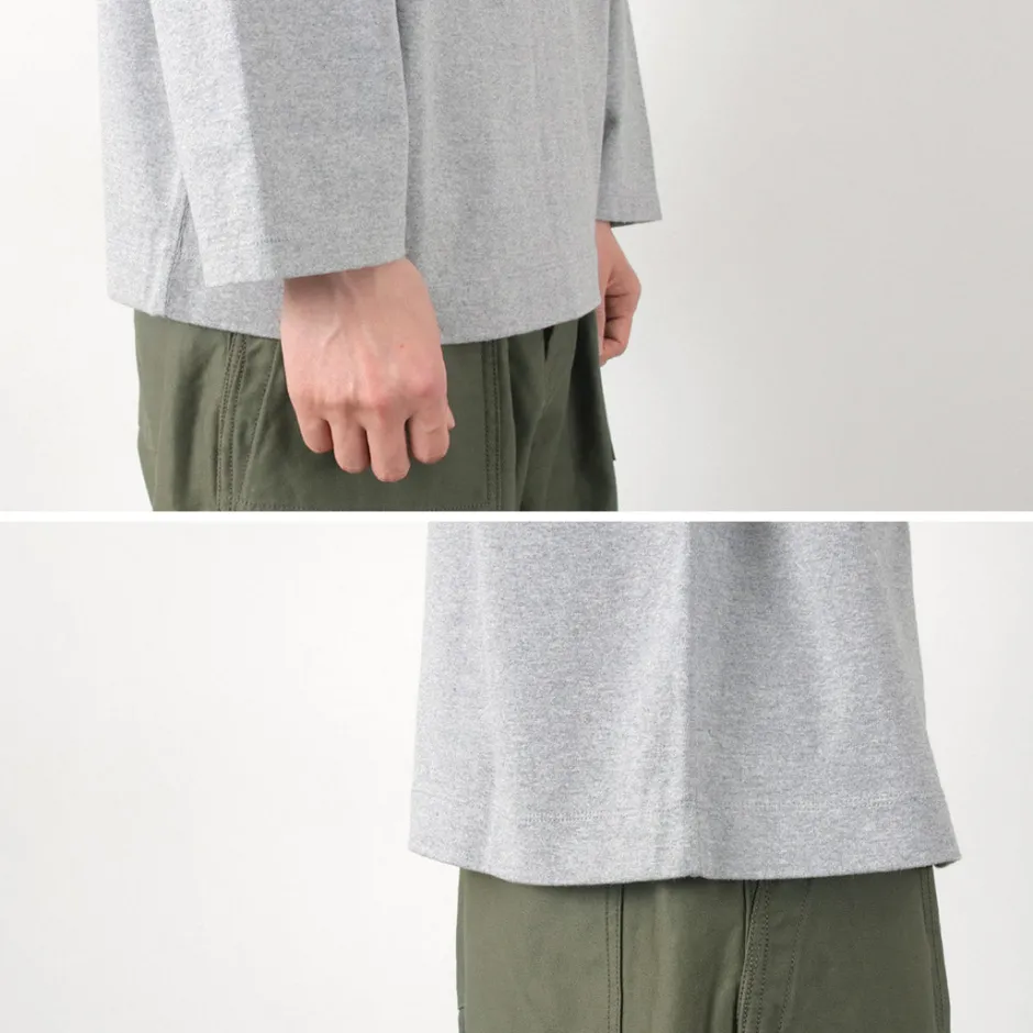 T-Shirts^BARNS / Big Cozun knitiing Concho Long Sleeve T-Shirt