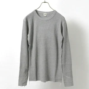 T-Shirts^BARNS / BR-3050 Big Waffle Long Sleeve Thermal / T-shirt