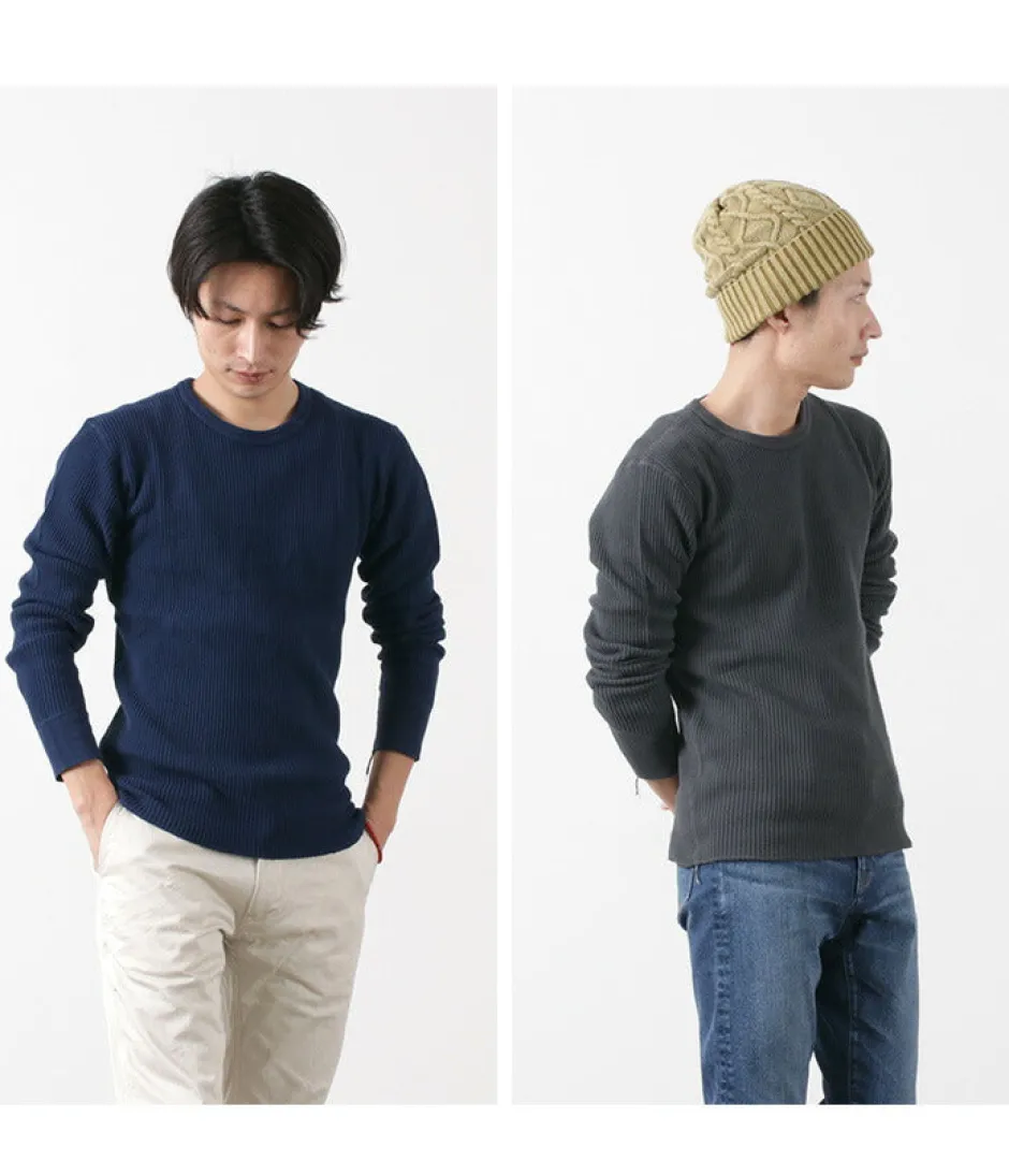 T-Shirts^BARNS / BR-3050 Big Waffle Long Sleeve Thermal / T-shirt