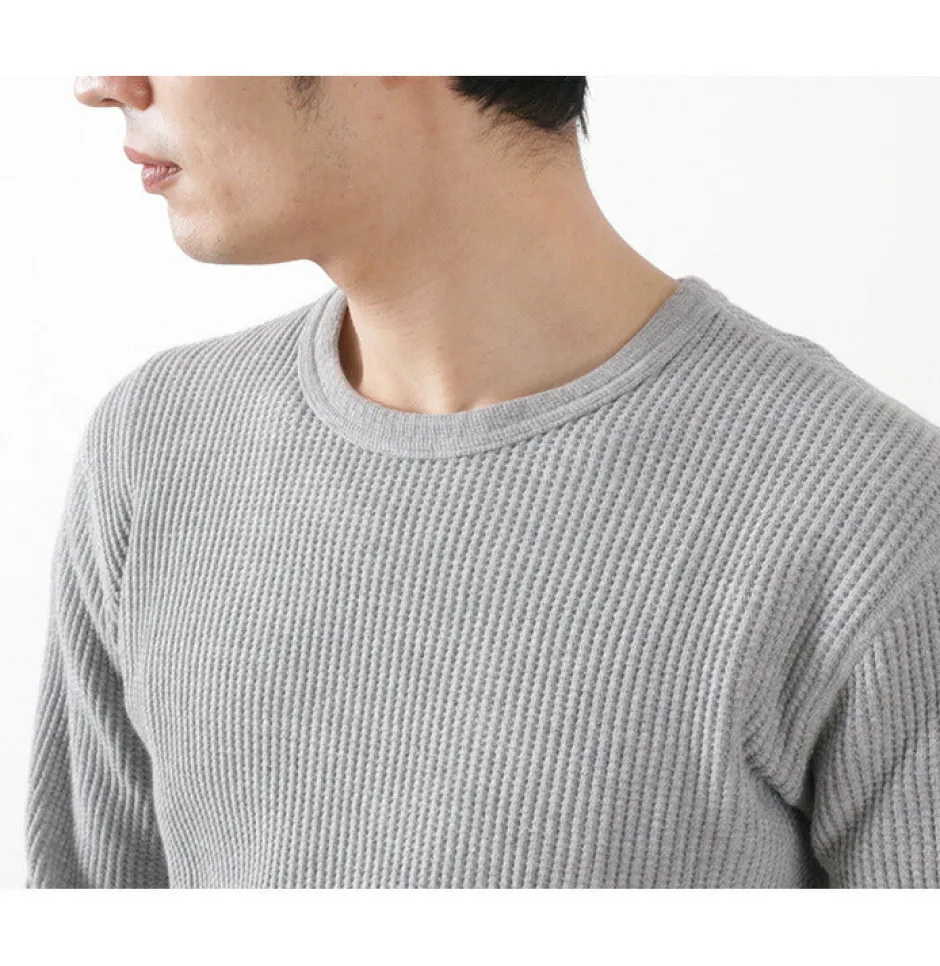 T-Shirts^BARNS / BR-3050 Big Waffle Long Sleeve Thermal / T-shirt