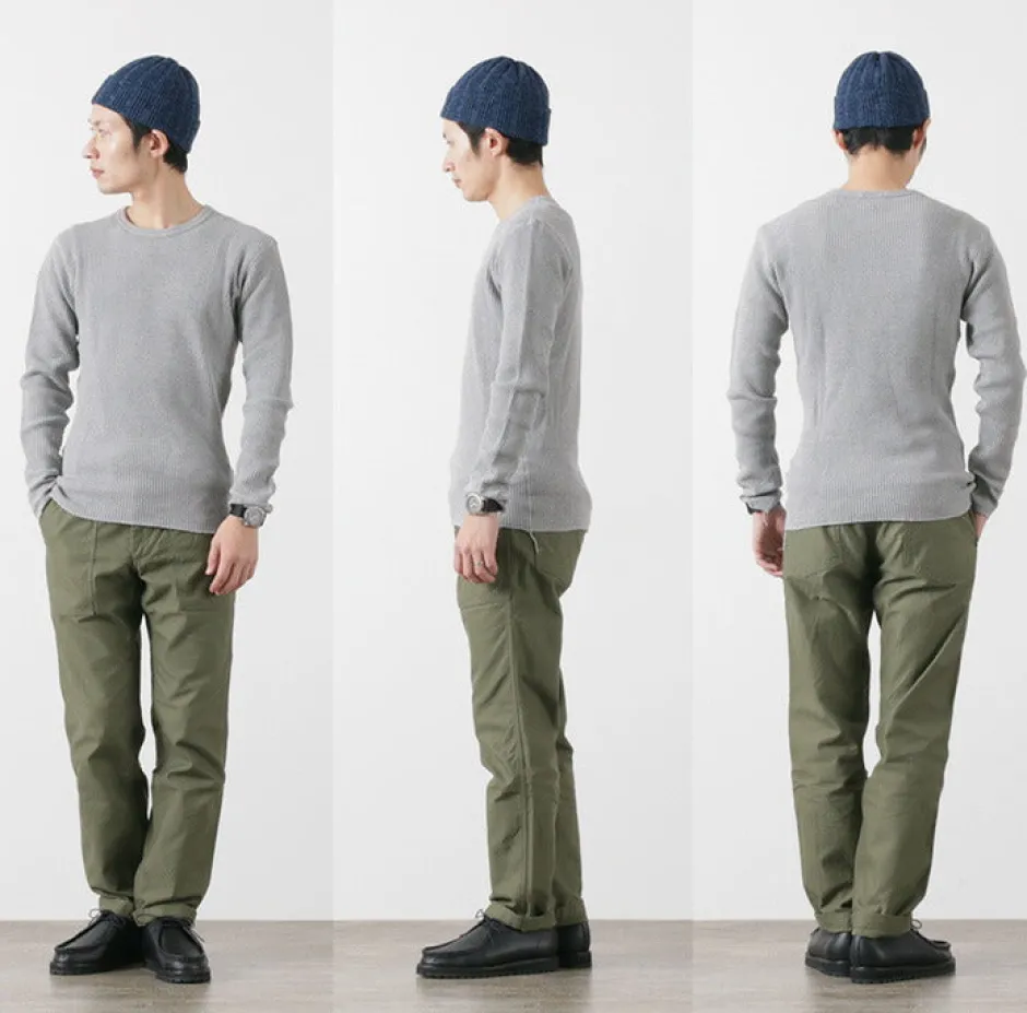 T-Shirts^BARNS / BR-3050 Big Waffle Long Sleeve Thermal / T-shirt