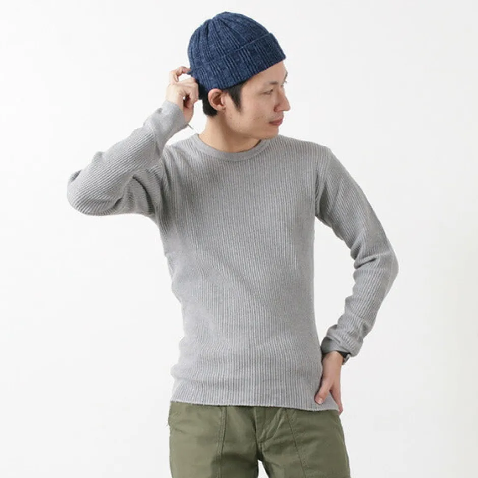 T-Shirts^BARNS / BR-3050 Big Waffle Long Sleeve Thermal / T-shirt