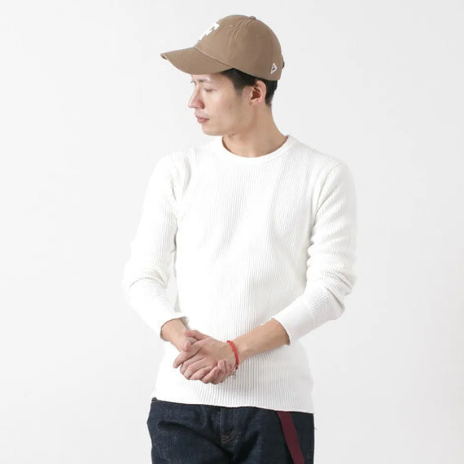 T-Shirts^BARNS / BR-3050 Big Waffle Long Sleeve Thermal / T-shirt