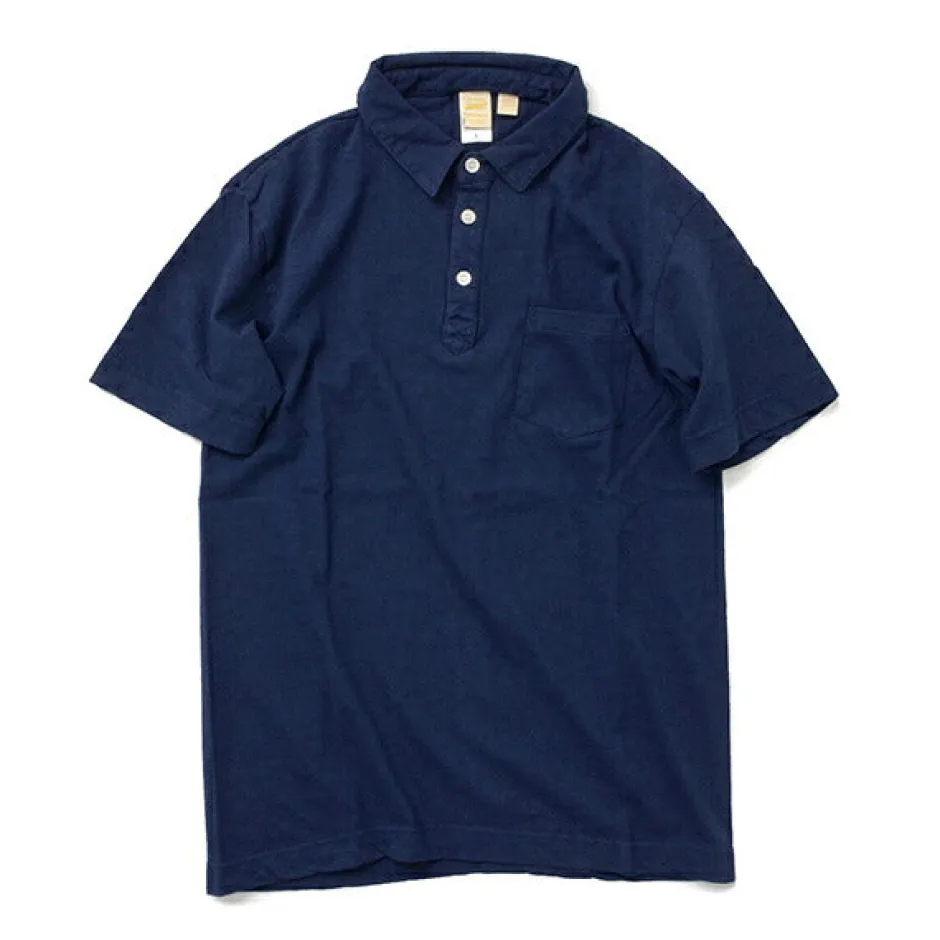 T-Shirts^BARNS / BR-1006 Hanging Jersey Short Sleeve Polo Shirt