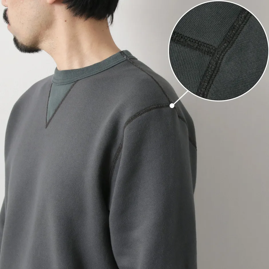 Sweatshirts^BARNS / Cozun Gusset Crew Neck Sweatshirt