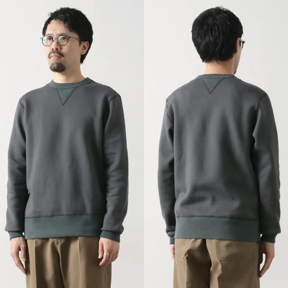 Sweatshirts^BARNS / Cozun Gusset Crew Neck Sweatshirt