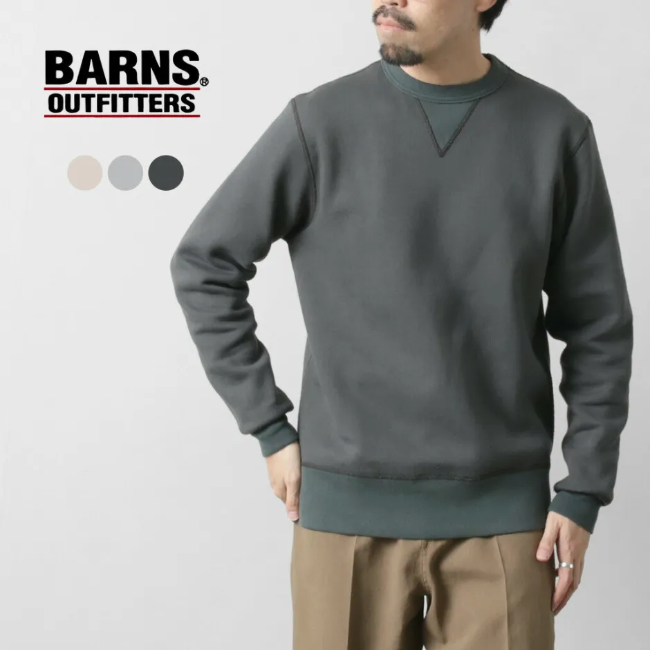 Sweatshirts^BARNS / Cozun Gusset Crew Neck Sweatshirt