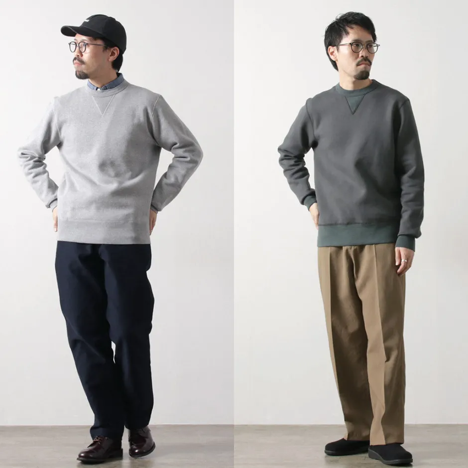 Sweatshirts^BARNS / Cozun Gusset Crew Neck Sweatshirt